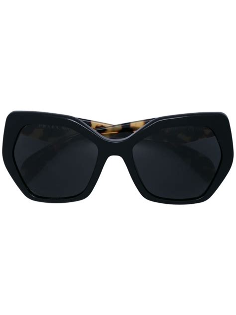 prada heritage sunglasses black|prada tortoiseshell sunglasses.